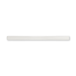 Handmade 1/2X8 White Flat Glossy Pencil