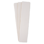 Handmade 2x10 Snow White Matte Undulated Subway Tile