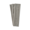 Handmade 2x8 Grey Matte Undulated Subway Tile