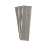 Handmade 2x8 Grey Matte Undulated Subway Tile