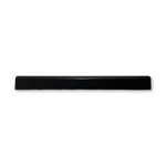 Handmade 3/4x10 Black Matte Bullnose Pencil Trim