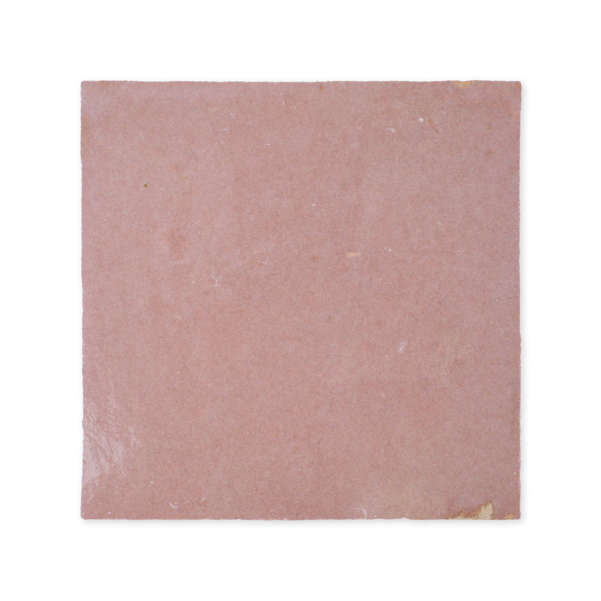 Handmade Moroccan Zellige 4x4 Blush Pink Terracotta Tile