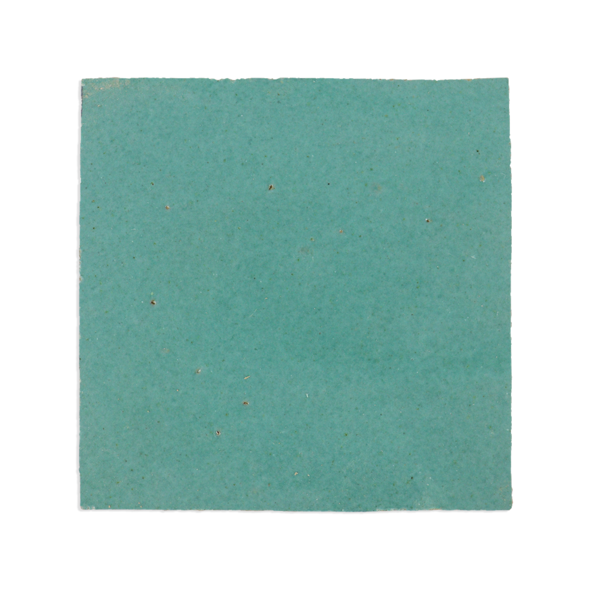 Handmade Moroccan Zellige 4x4 Santorini Green Terracotta Tile