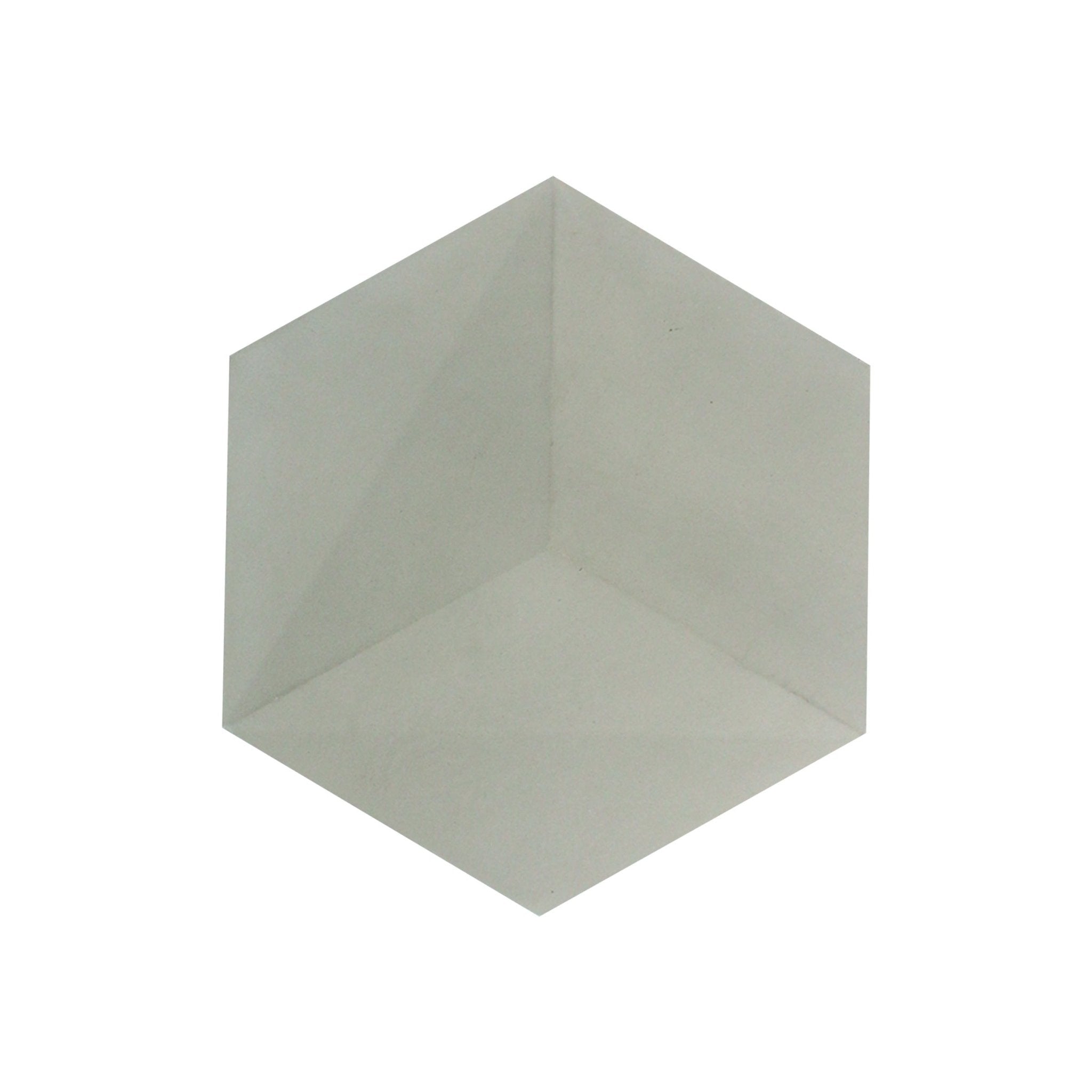 3D Grey Hexagon Cement Tile