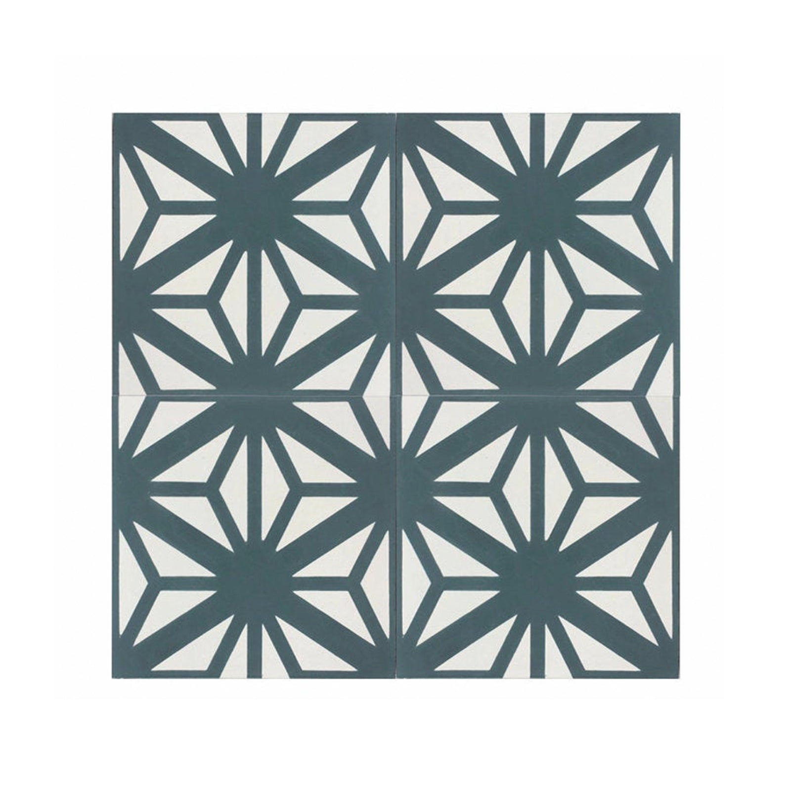 Estrella Teal Green Cement Tile