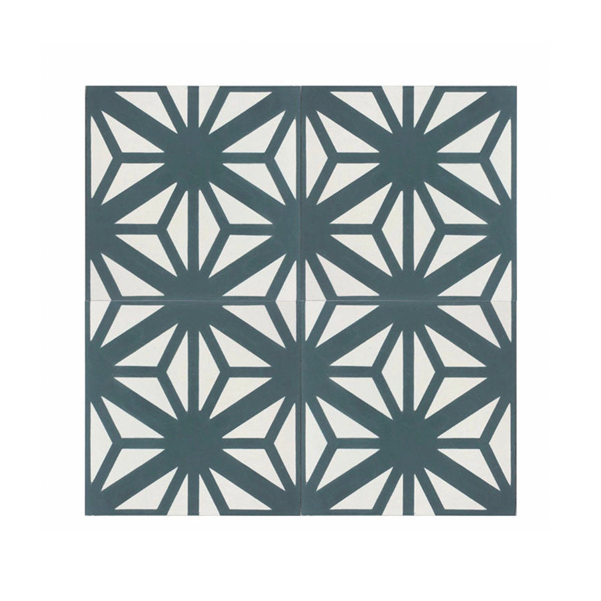 Estrella Teal Green Cement Tile