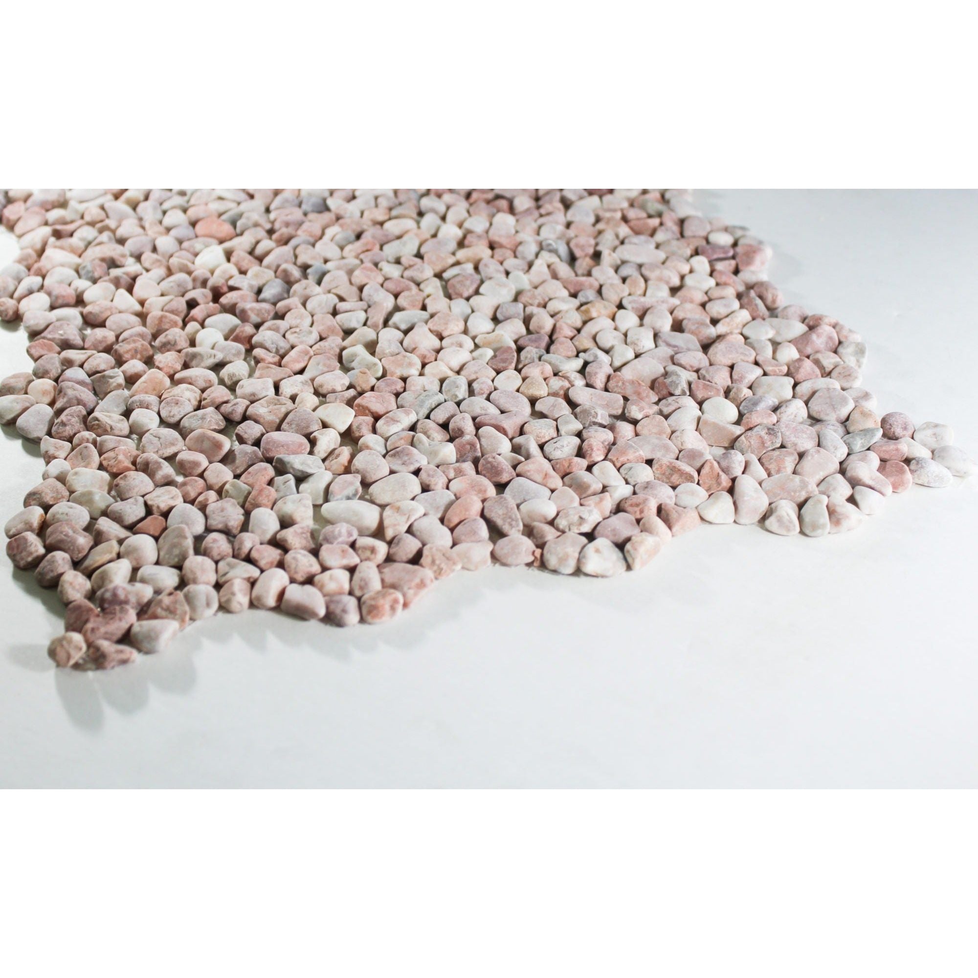 Pink Lemonade Mini Pebble Stone Mosaic