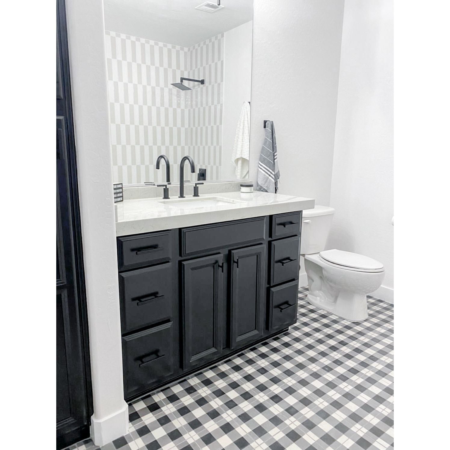 Blackberry Cement Tile - Cemento Collection