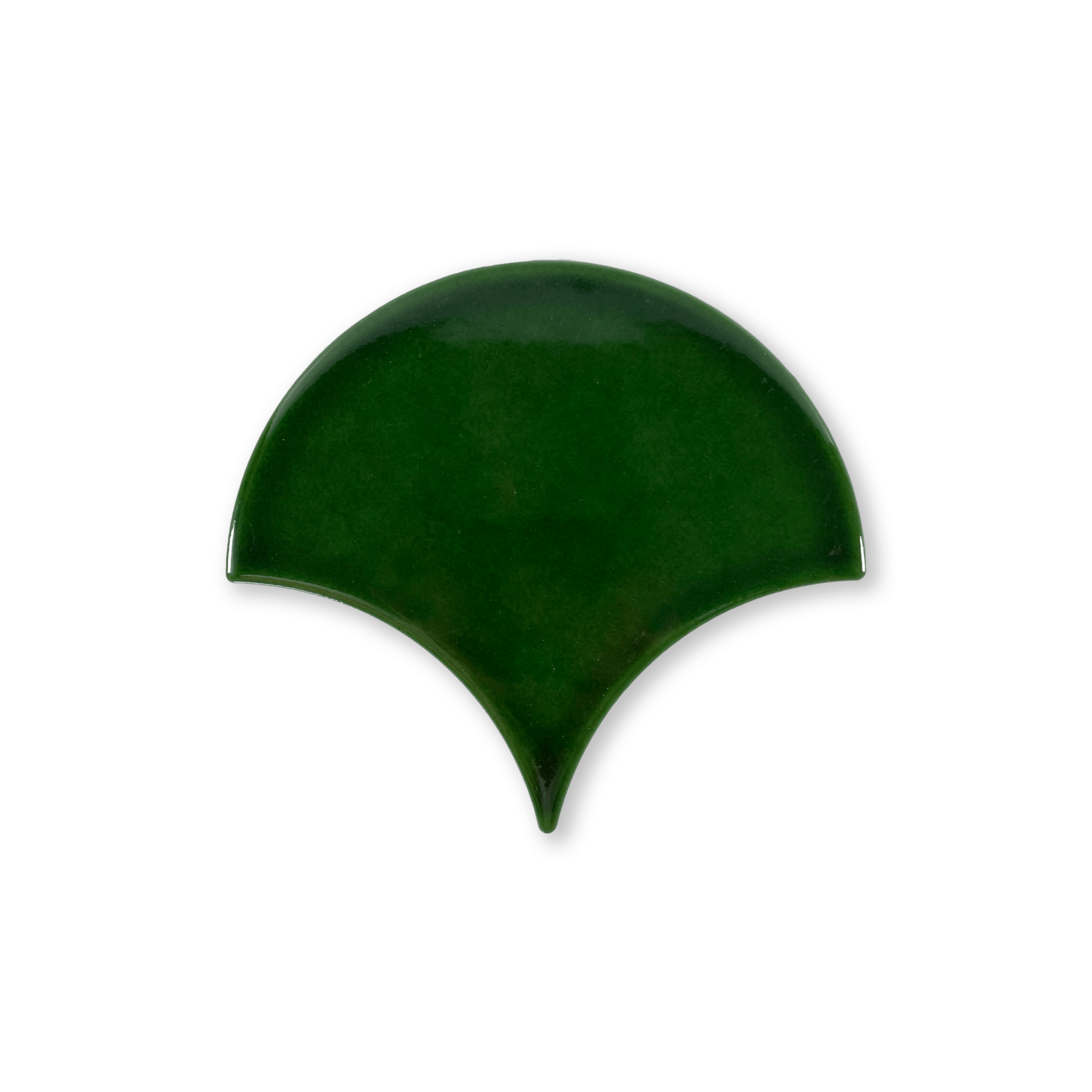 Emerald Green 6x6 Fishscale Glossy Subway Tile - Cemento Collection