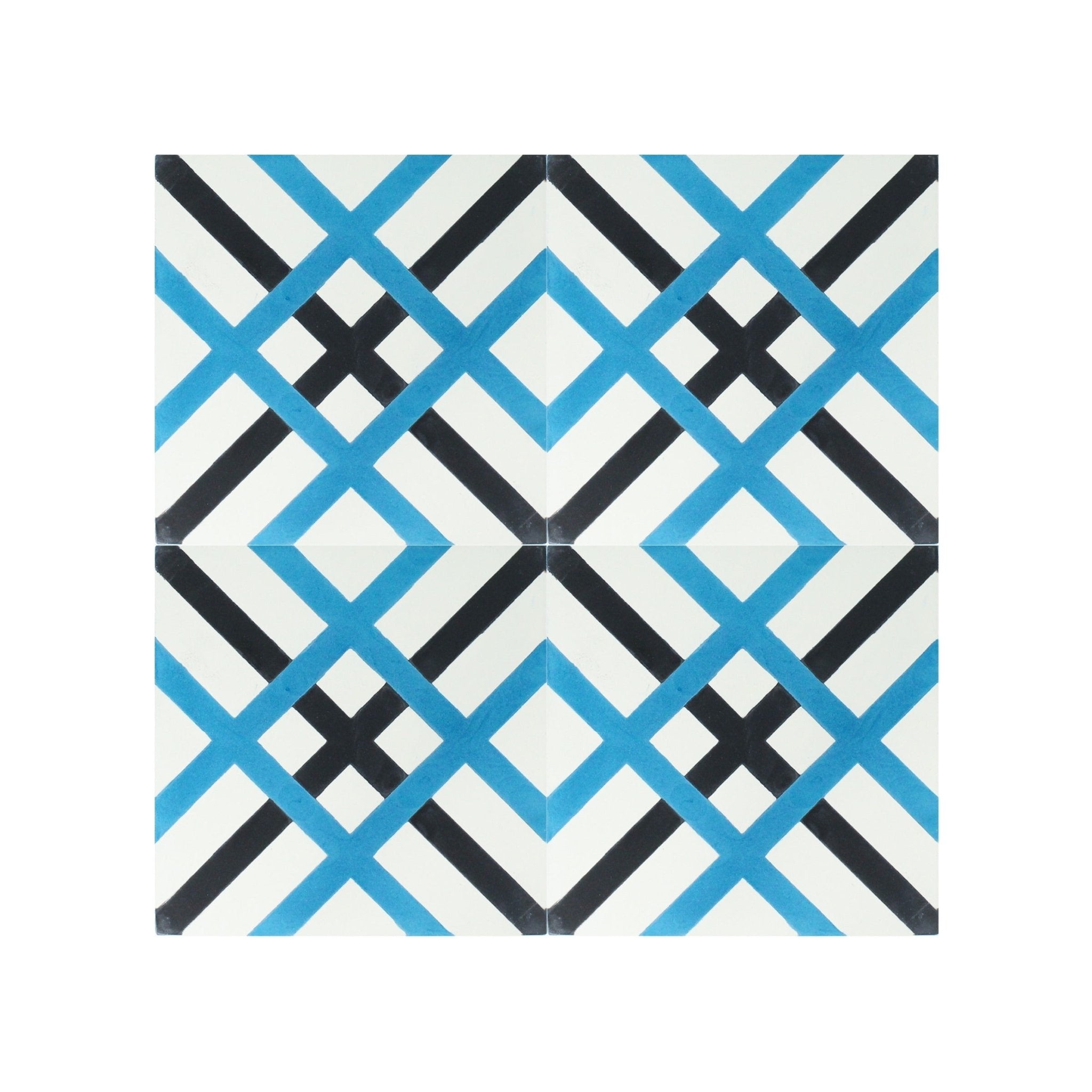 Halmstad Cement Tile - Lot of 47.88 sq ft - Cemento Collection