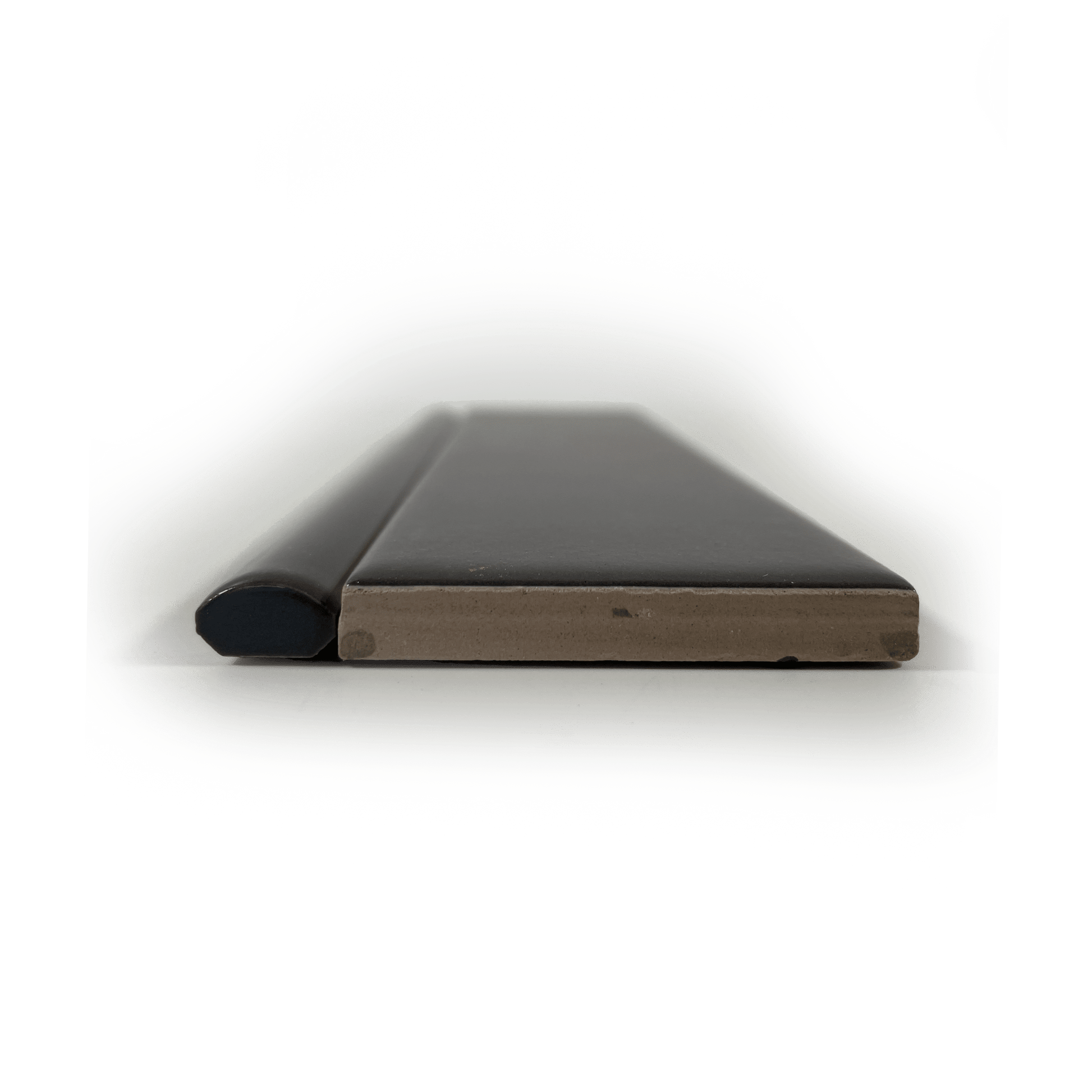 Handmade 1/2X8 Charcoal Grey Matte Pencil - Cemento Collection