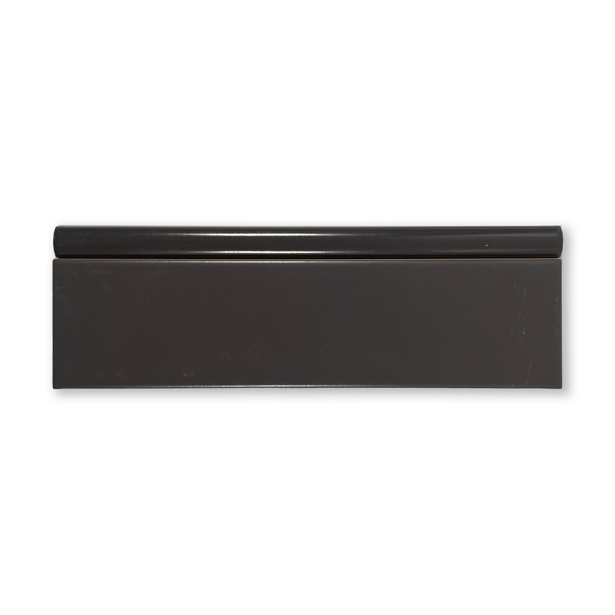 Handmade 1/2X8 Charcoal Grey Matte Pencil - Cemento Collection