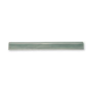 Handmade 3/4x10 Mint Green Matte Bullnose Pencil Trim - Cemento Collection