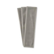 Handmade Brick 2x8 Grey Matte Undulated Subway Tile - Cemento Collection