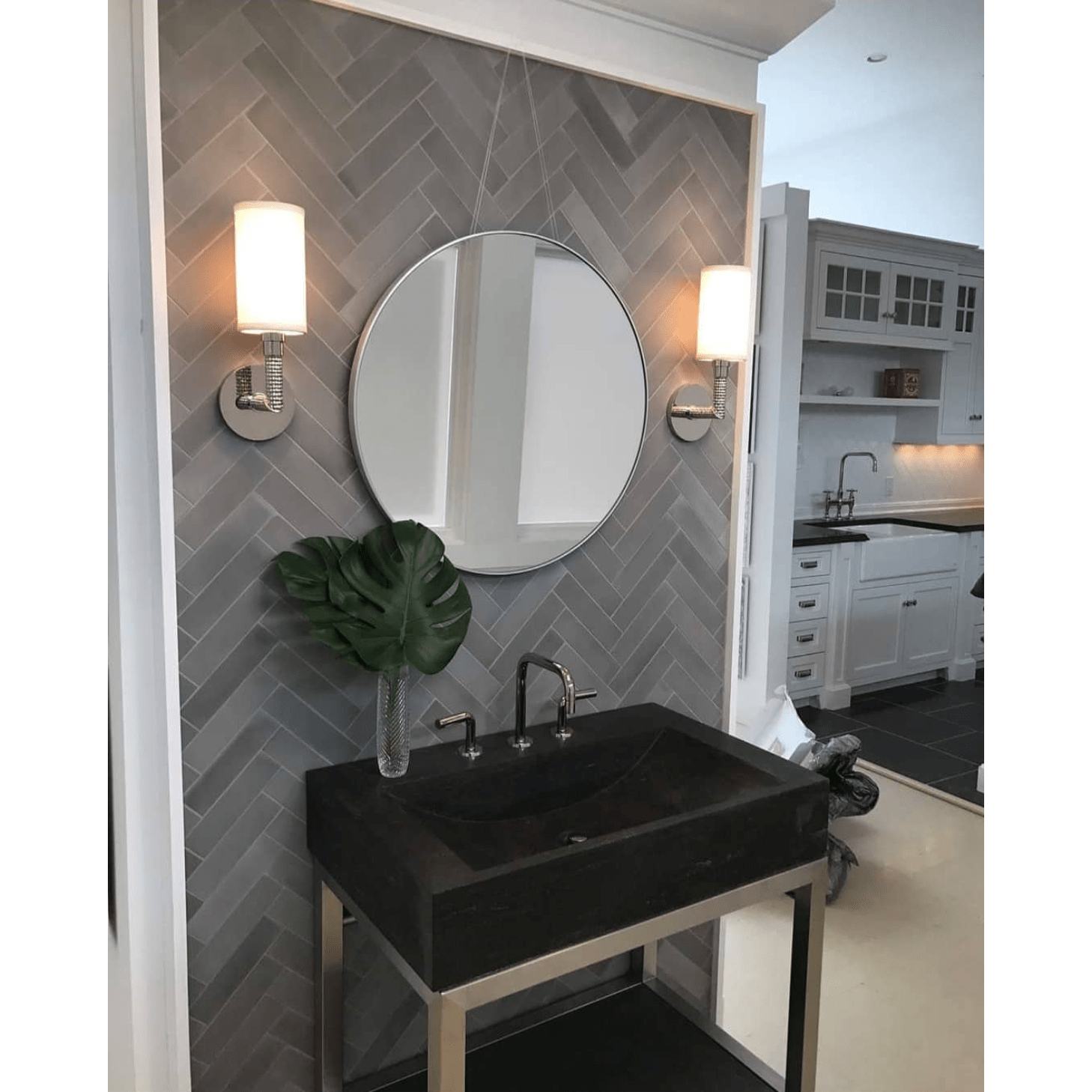 Manhattan Brick 2.5x10 Dust Grey Matte Porcelain Tile - Cemento Collection