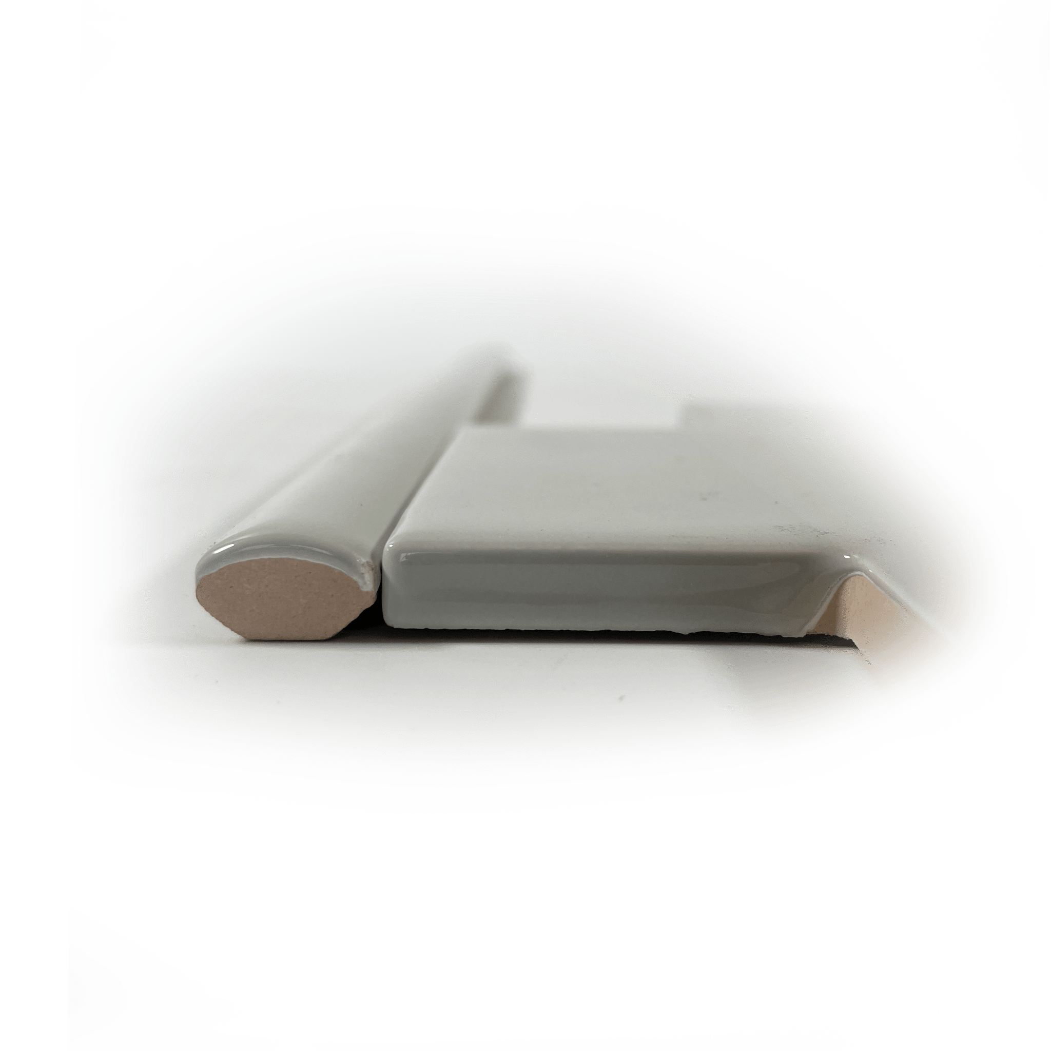 Puzzle Plus Pewter Grey Glossy Pencil - 1⁄2X12 - Cemento Collection