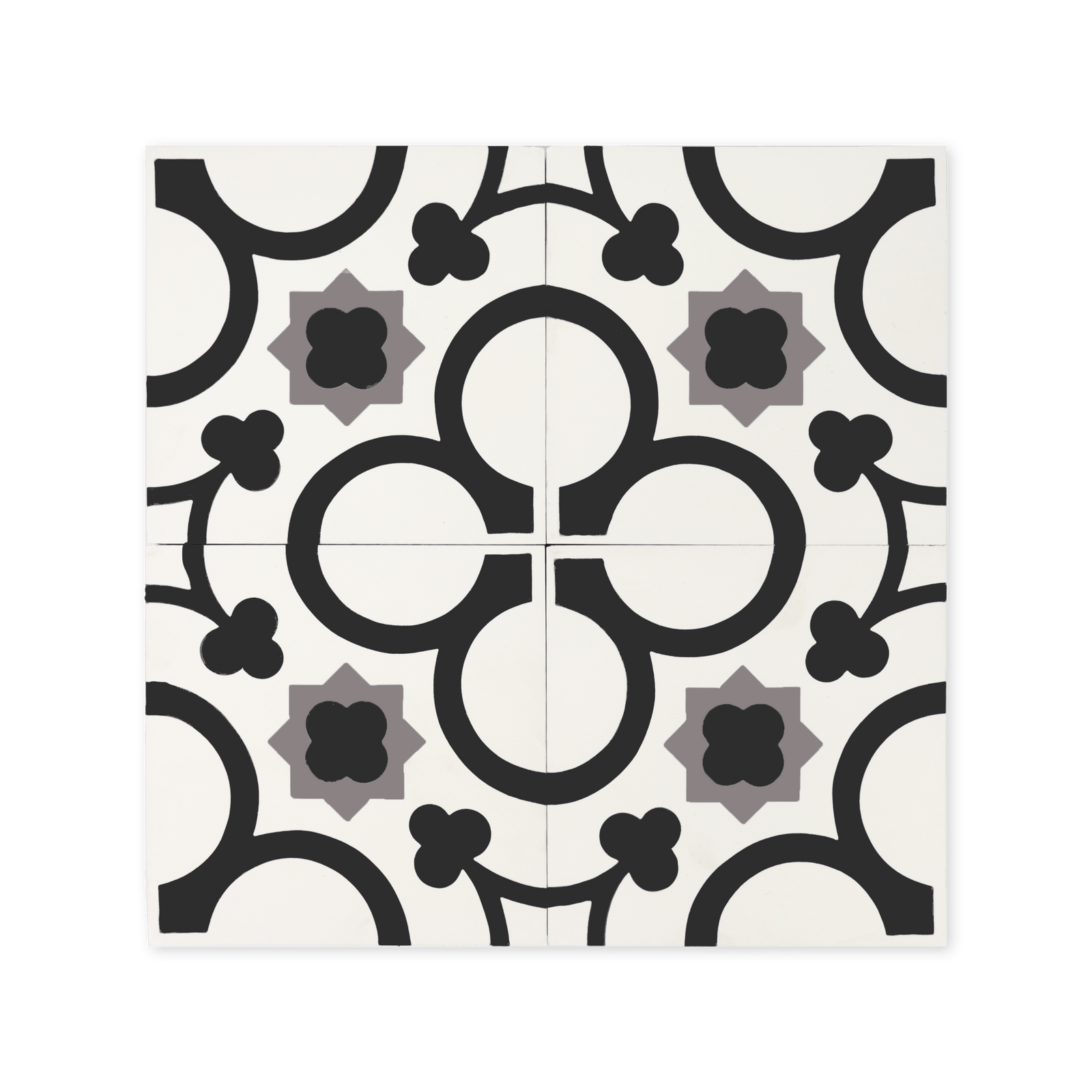 Tovagliolo Cement Tile - Lot of 122.36 sq ft - Cemento Collection
