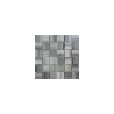 Zebra Marble 2''x2'' Mosaic Polished